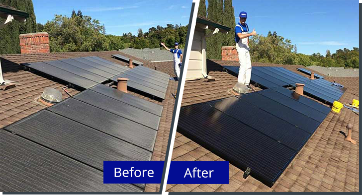 New for 2016! We Clean Solar Panels!!